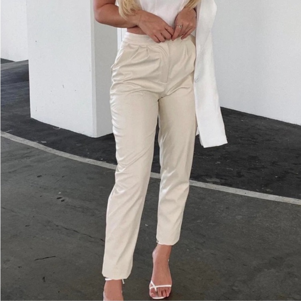 Princess Polly faux leather pants